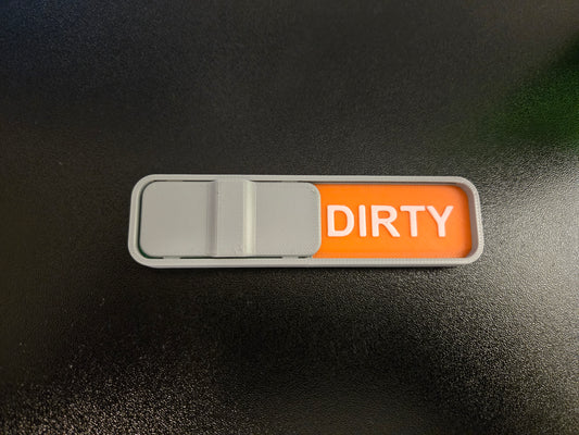 clean dirty dishwasher magnet