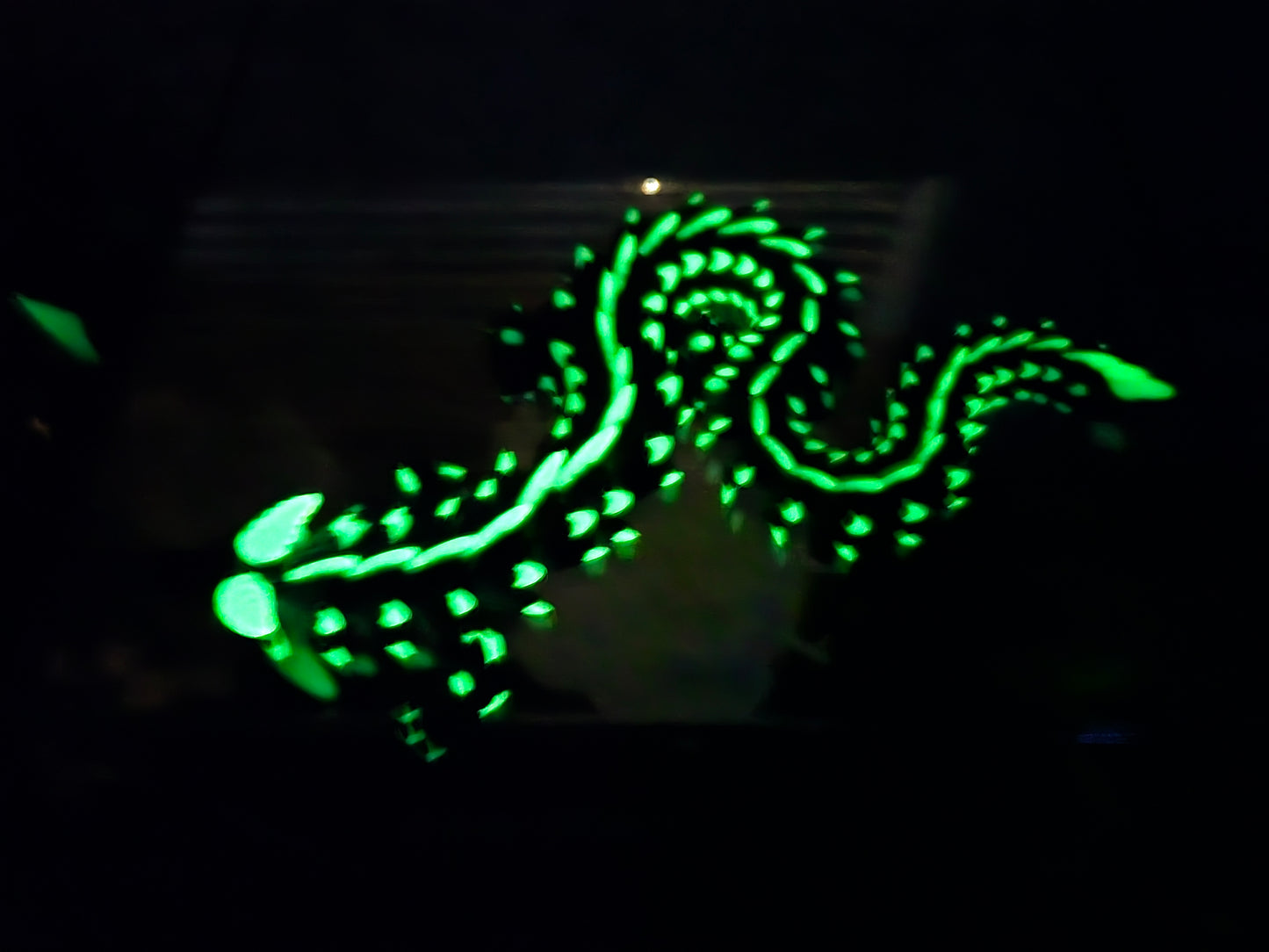 dragon top part glow in dark